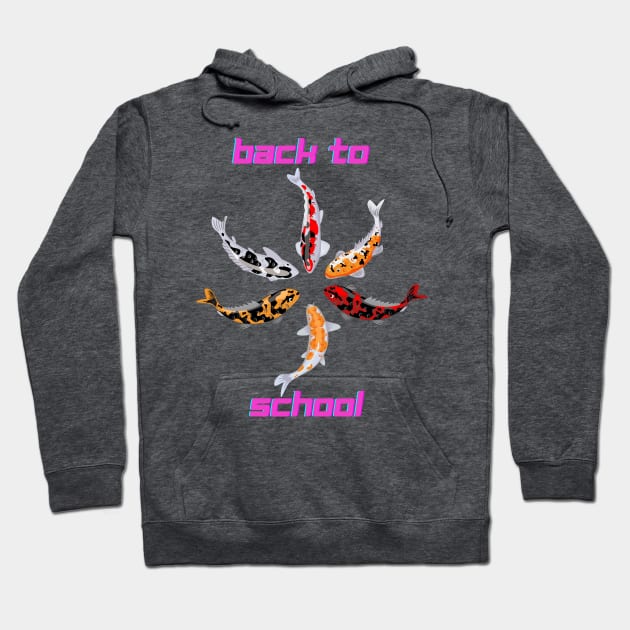 Back to school Hoodie by Rickido